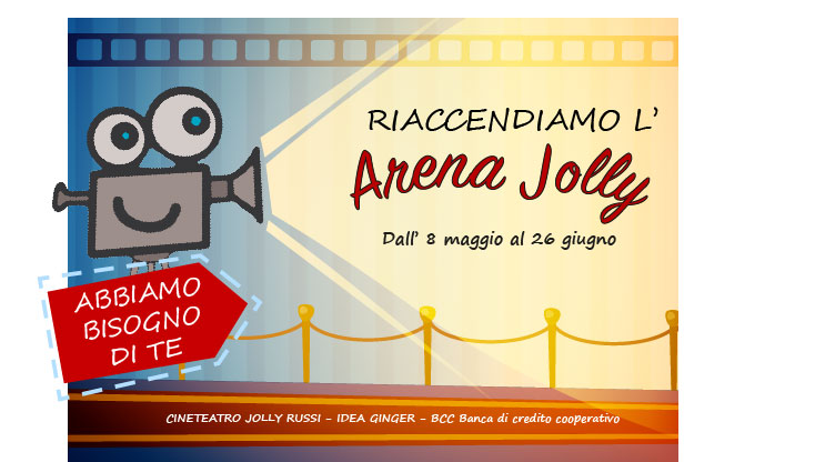 Ancora 7 GIORNI per la campagna…Riaccendiamo l’ARENA JOLLY Ancora 7 GIORNI per la campagna…Riaccendiamo l’ARENA JOLLY