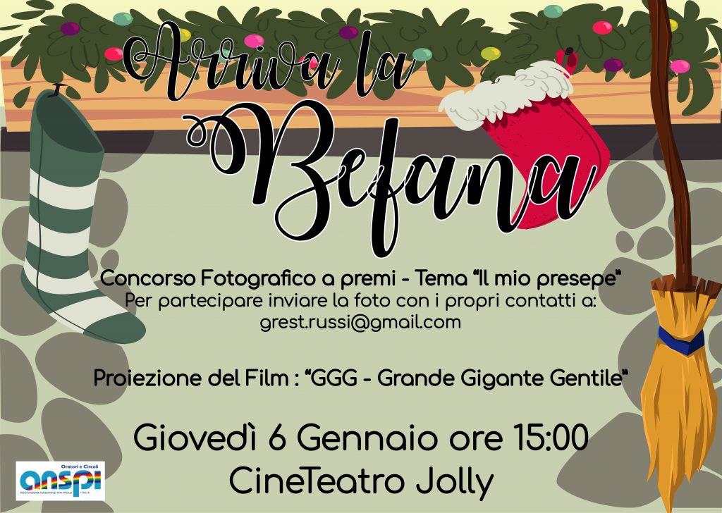 ANNULLATO – Festa della Befana ANNULLATO – Festa della Befana